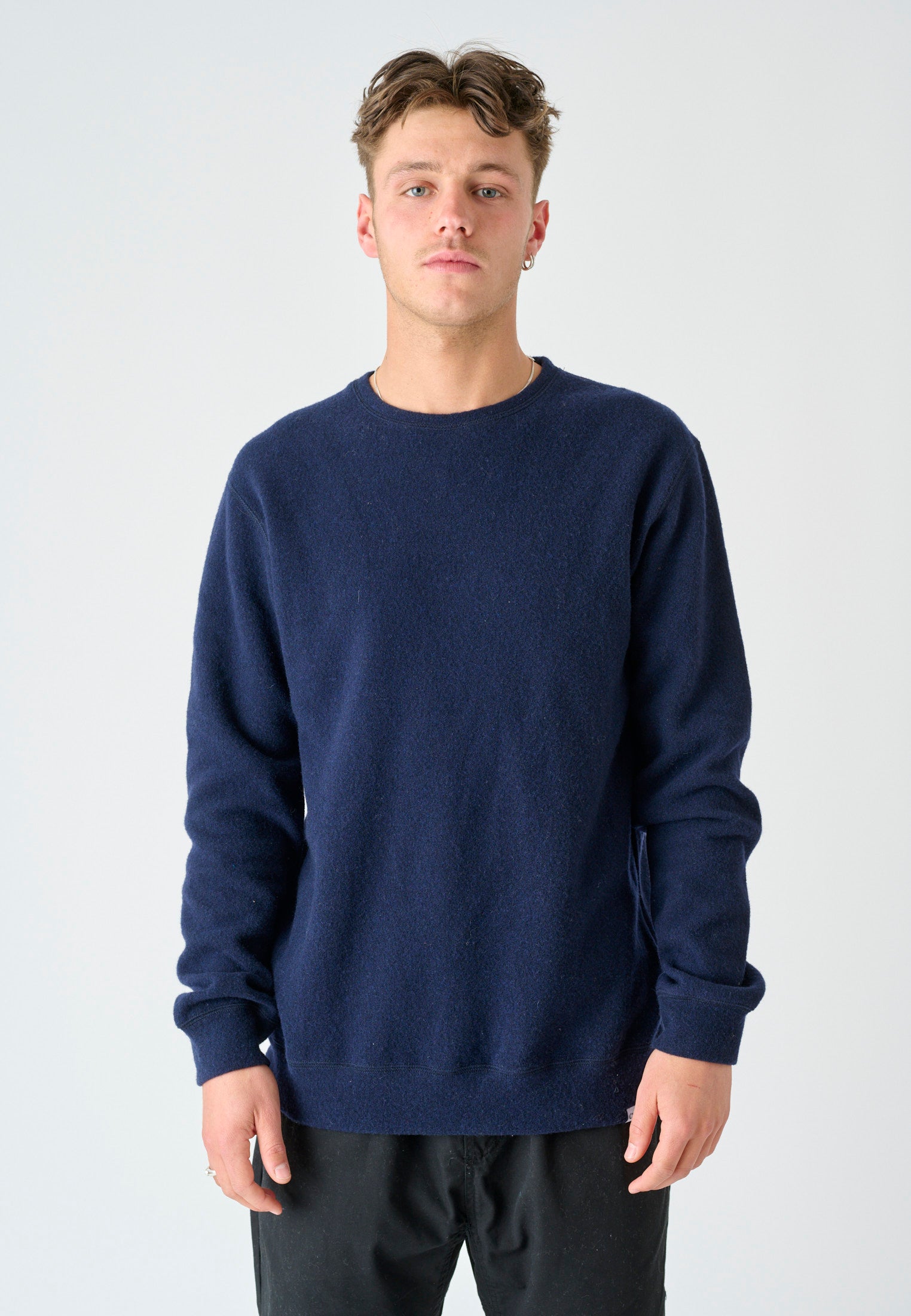 cleptomanicx-noitch-crewneck-pullover-wolle-baumwolle image 3