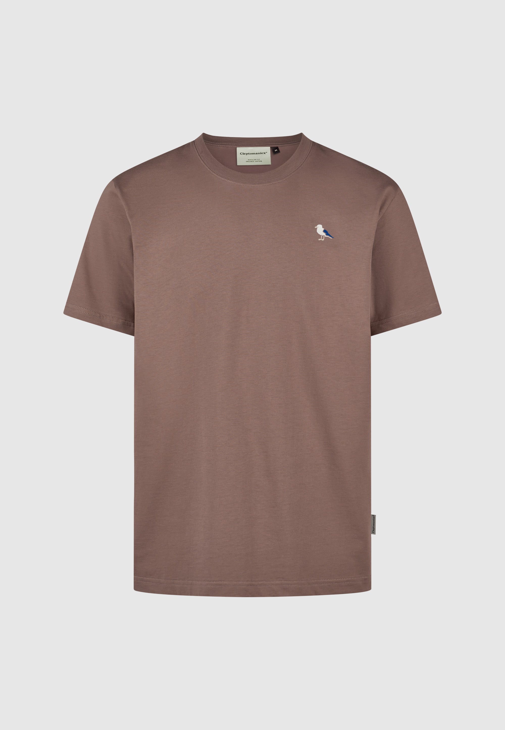 cleptomanicx-embro-gull-basic-tee-t-shirt-bio-regular image 1