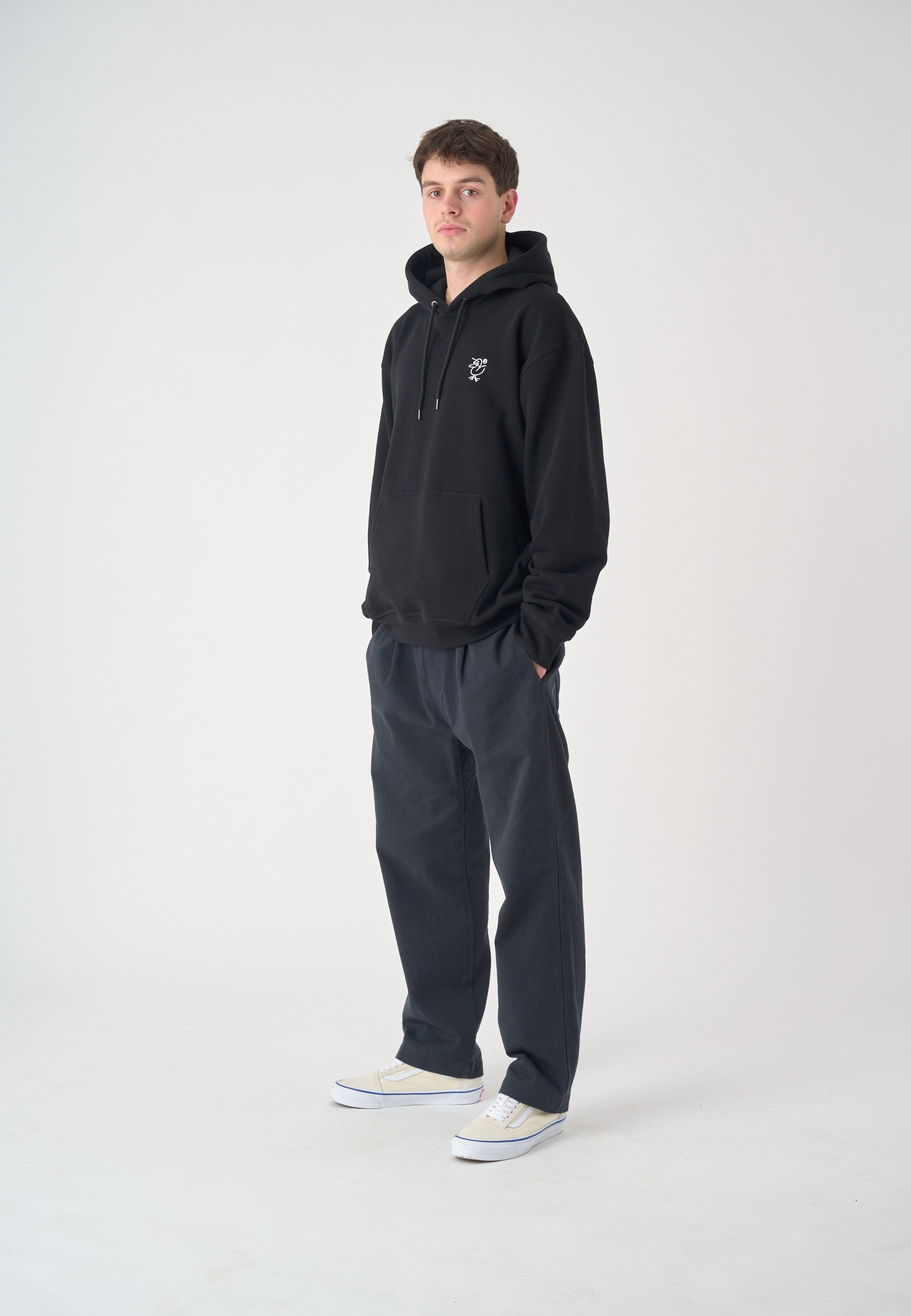cleptomanicx-sketch-gull-boxy-hooded-hoodie-bio-2 image 2