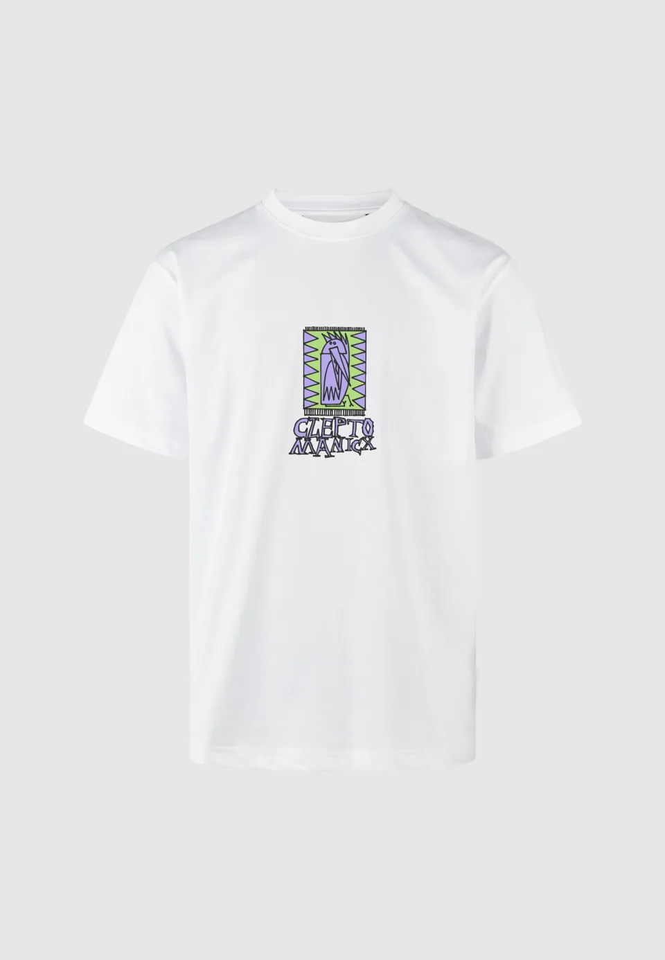 cleptomanicx-hello-classic-tee-t-shirt-biobaumwolle-brustprint image 1