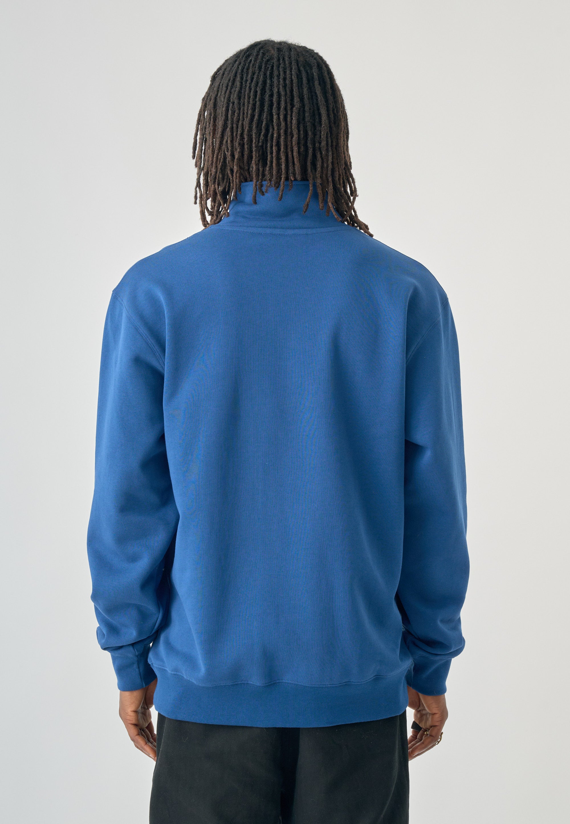 cleptomanicx-ligull-classic-quarter-zip-sweatshirt-troyer-bio-baumwolle image 3