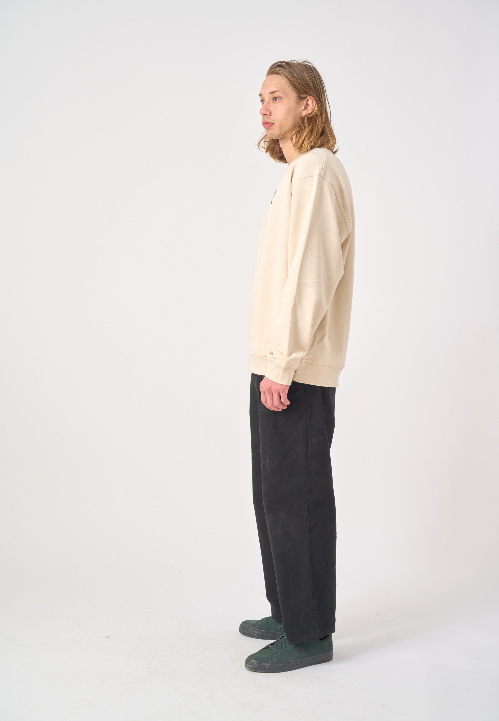 cleptomanicx-sketch-gull-crewneck-sweatshirt-boxy-bio image 2