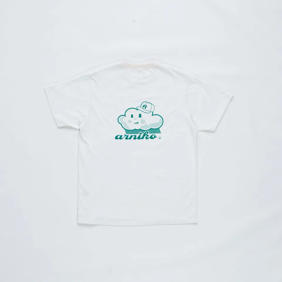 arniko-badal-t-shirt-off-white-bio-baumwolle image 1