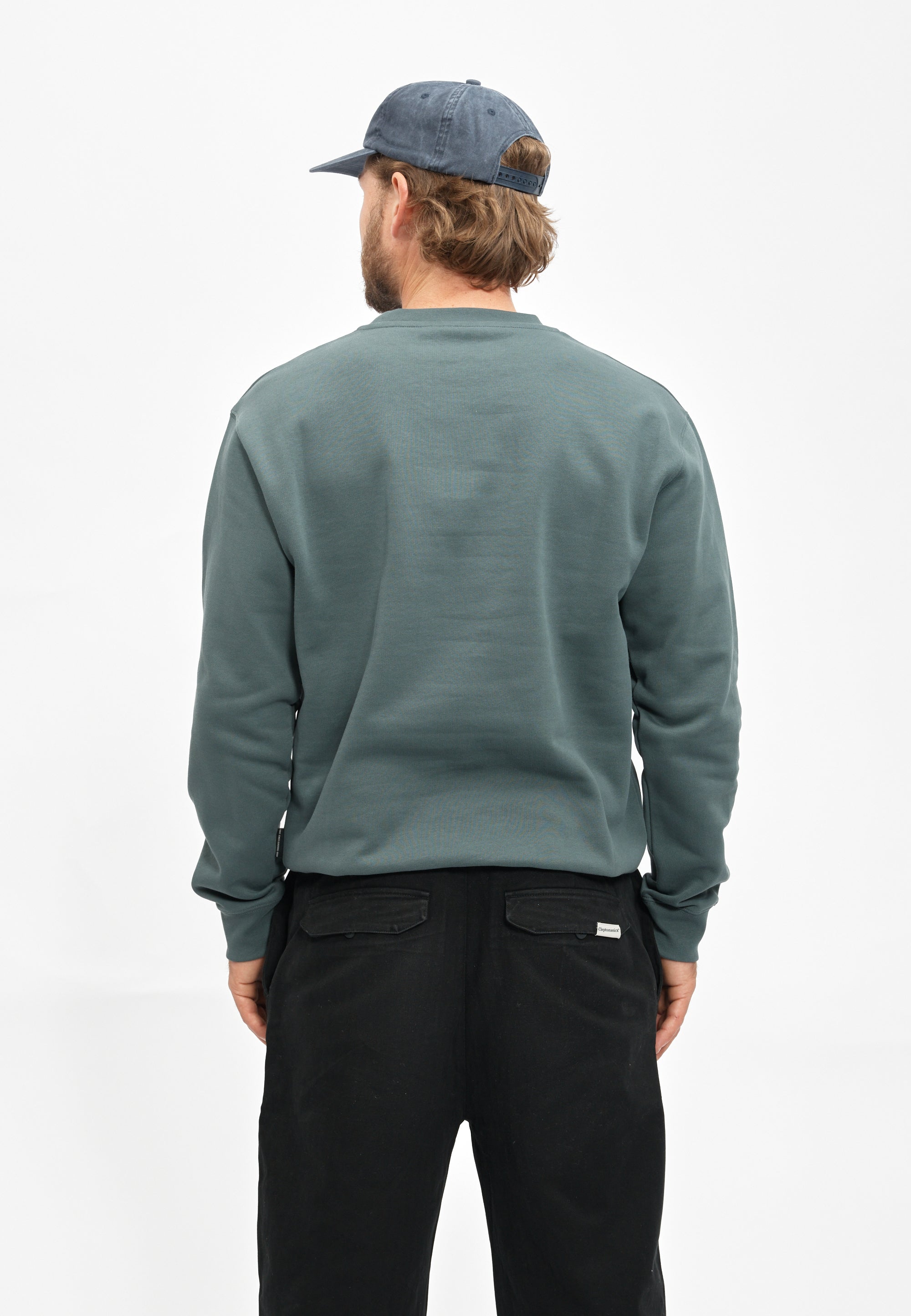 cleptomanicx-college-type-crewneck-sweatshirt-bio-print image 4