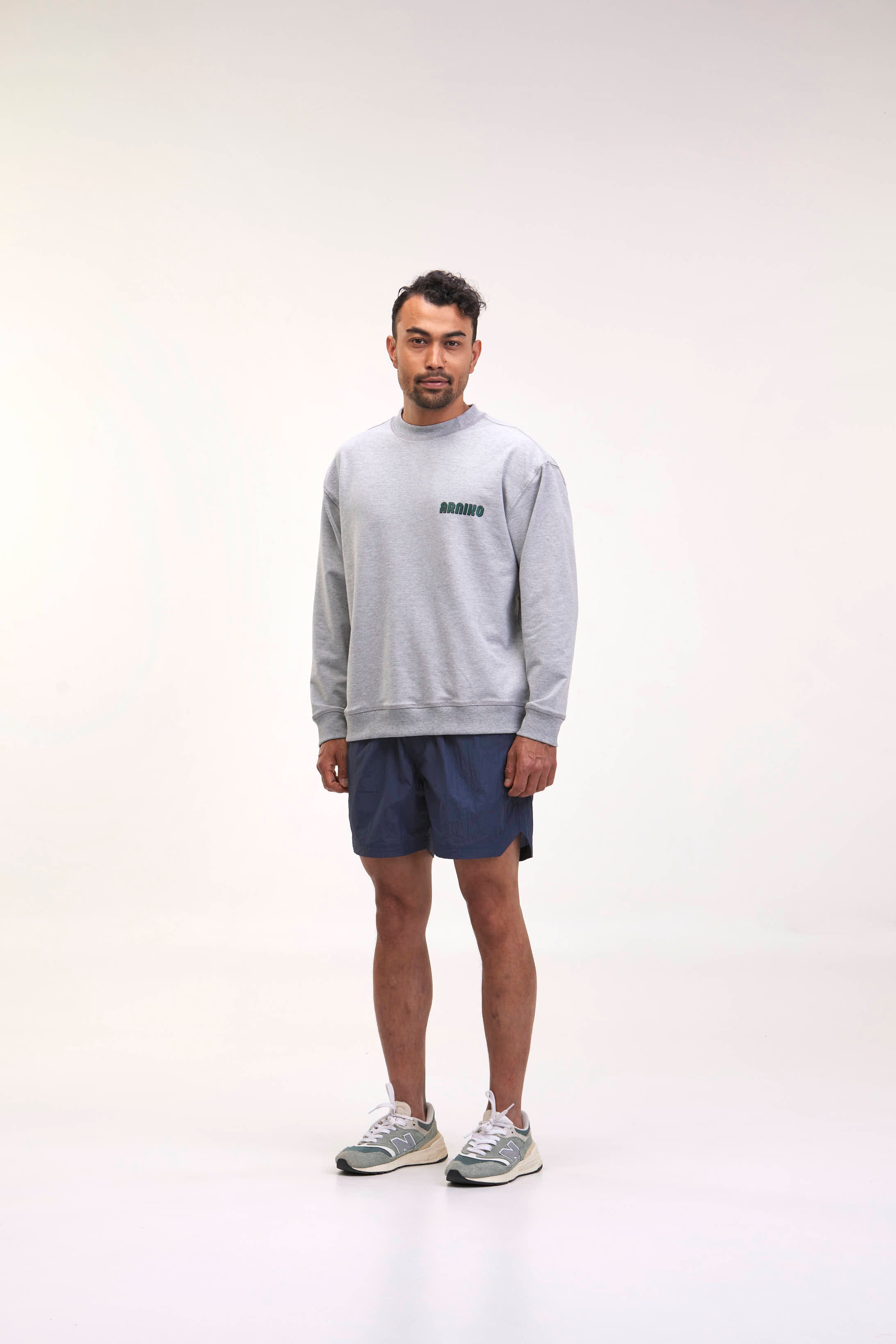 arniko-shorts-deepak-navy-kurze-hose-herren-recyceltes-polyester image 4