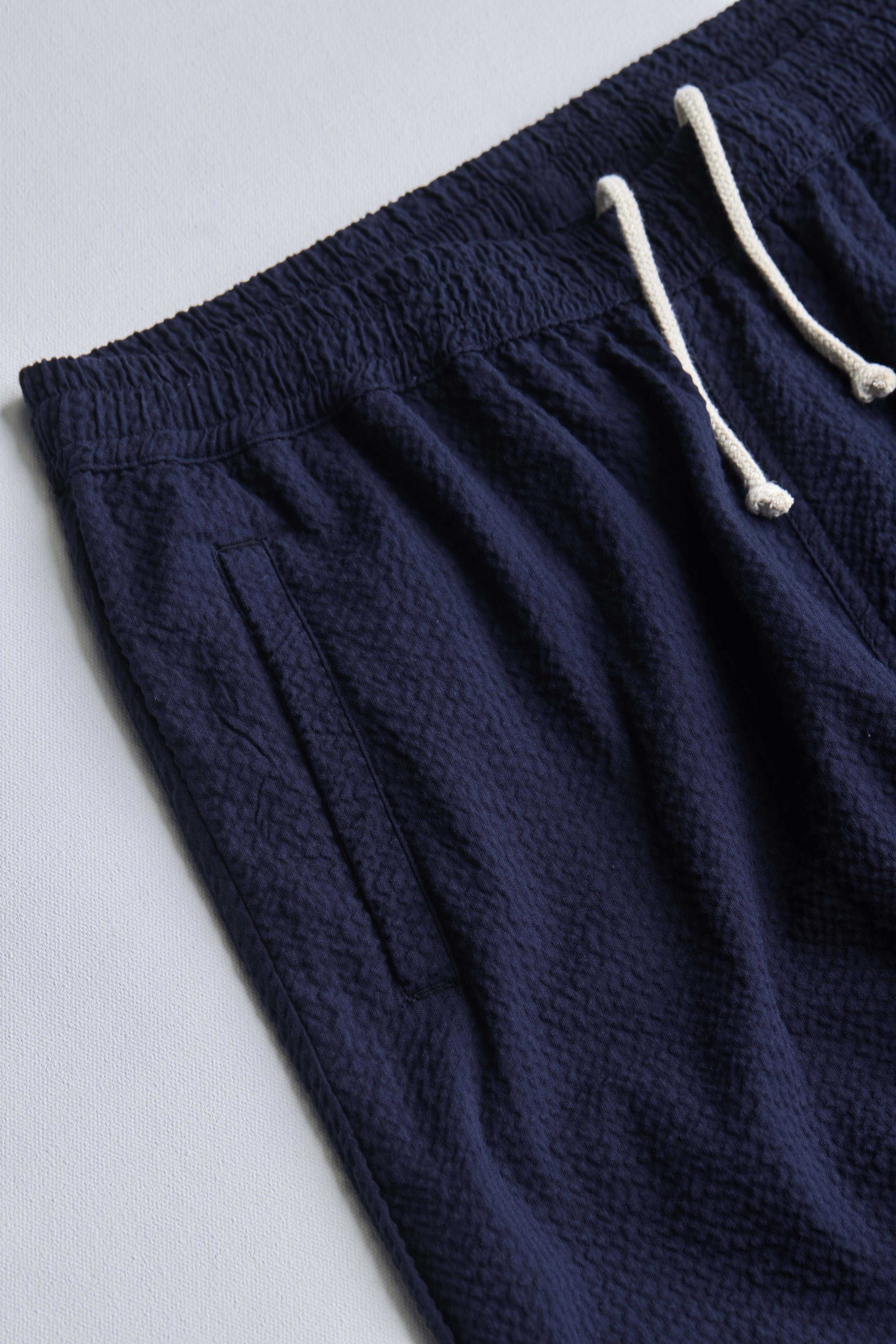 arniko-nigen-navy-seersucker-hose-bio-baumwolle image 2