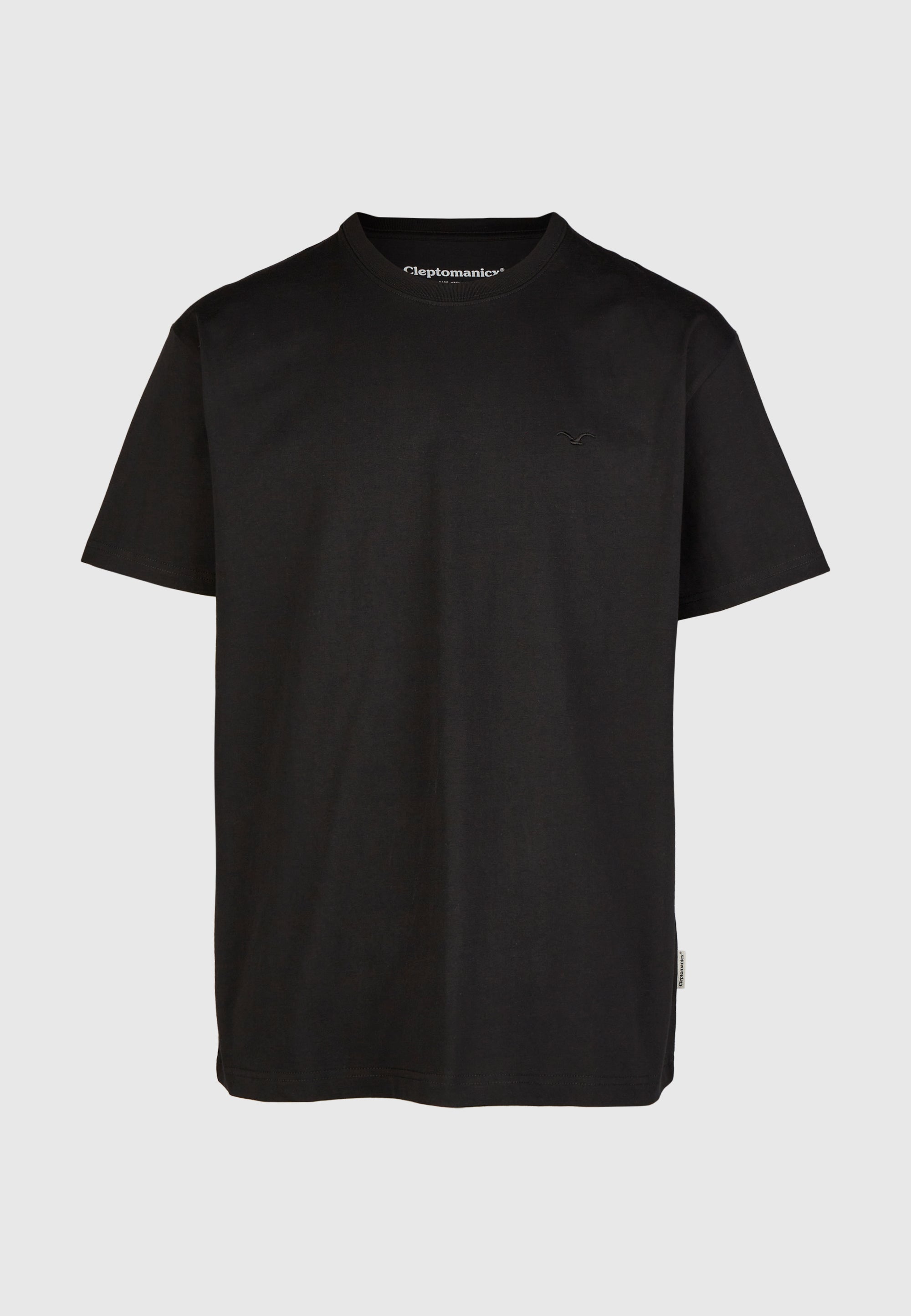 cleptomanicx-ligull-boxy-tee-t-shirt-bio-baumwolle-stickerei image 1