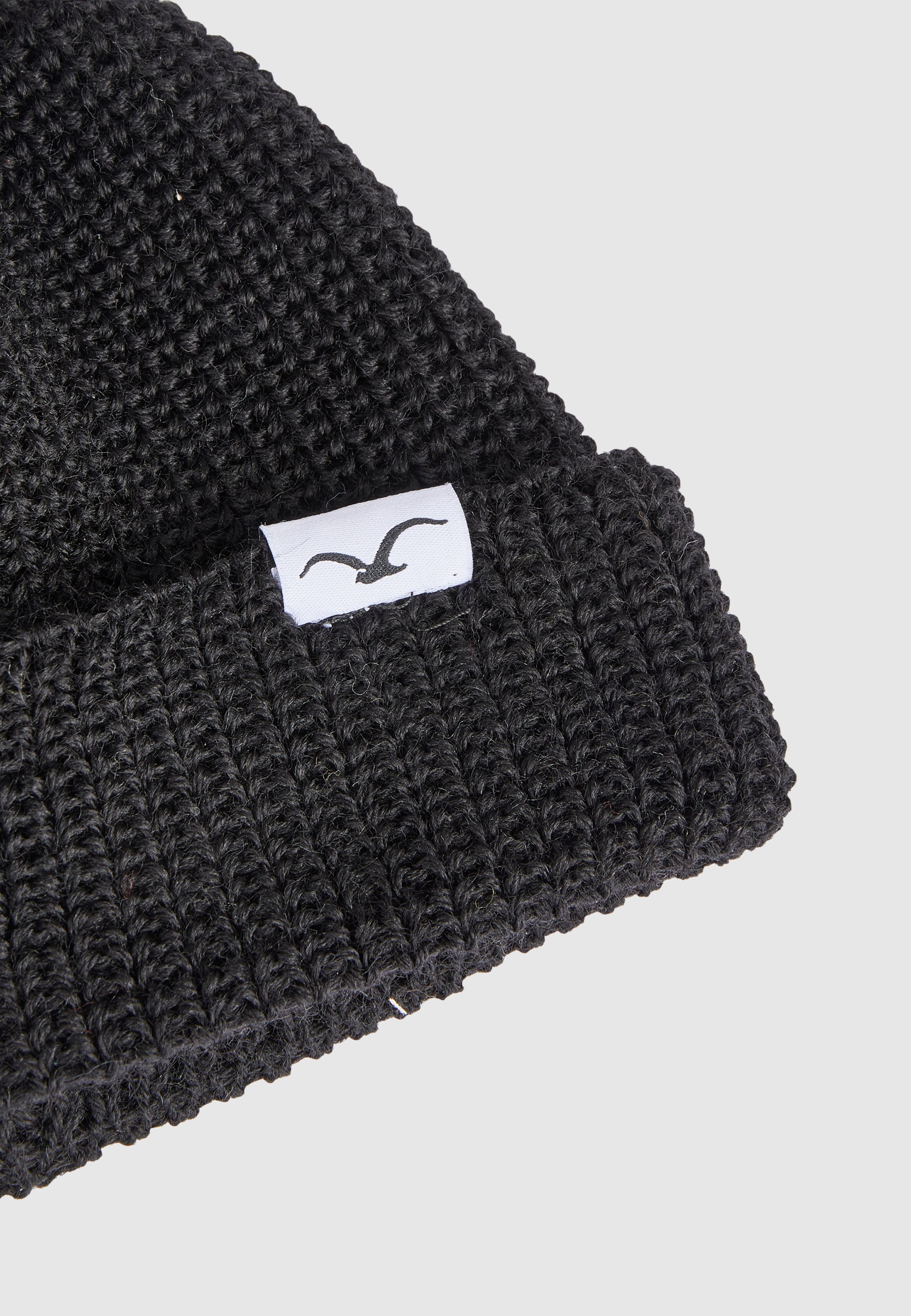 cleptomanicx-walo-beanie-m-tze-os-schurwolle-schwarz image 4