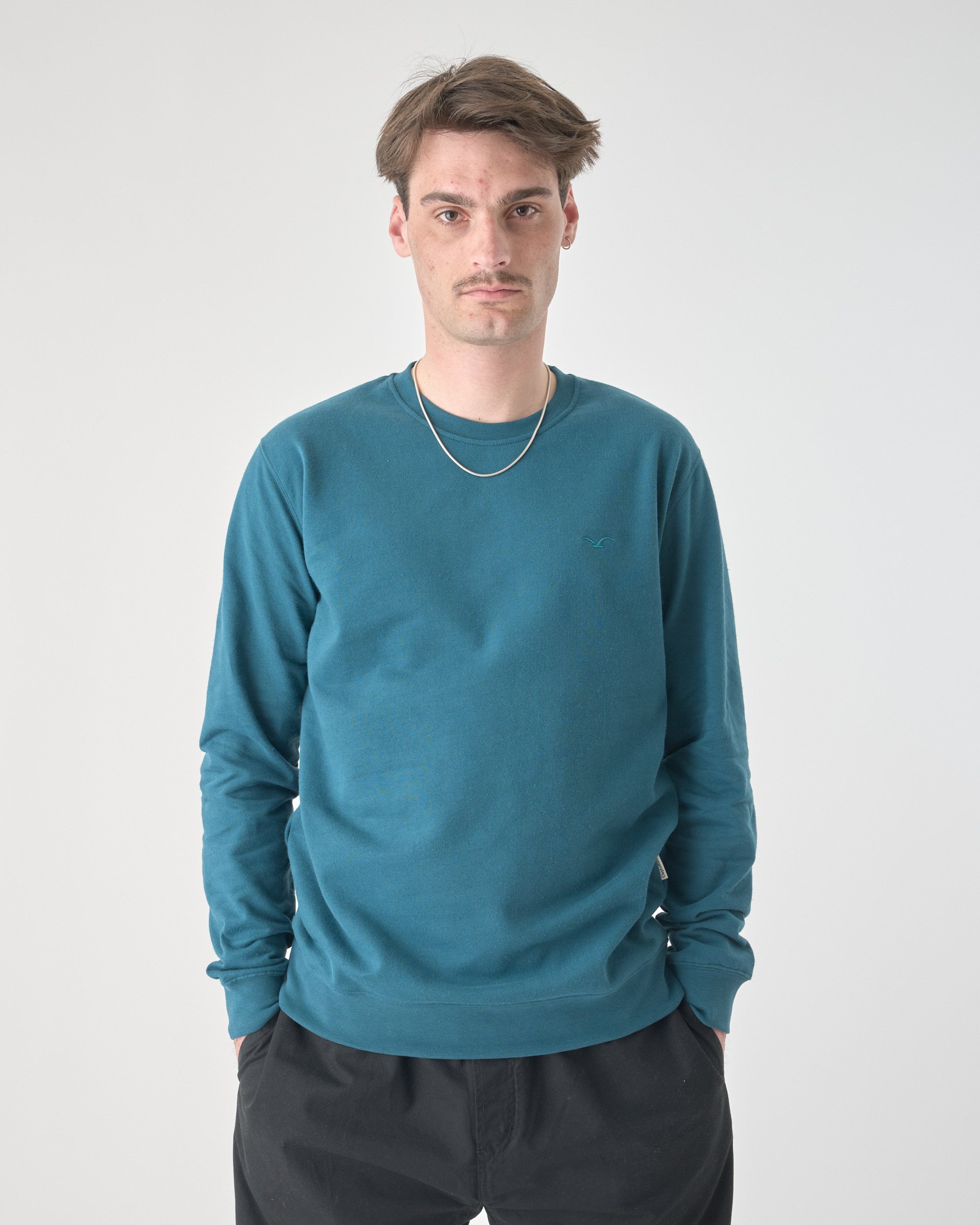 cleptomanicx-ligull-regular-crewneck-sweatshirt-bio-baumwolle image 3