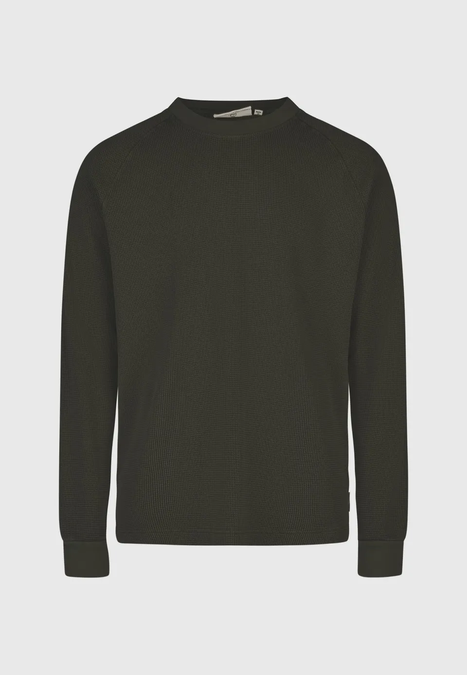 cleptomanicx-thermal-longsleeve-shirt-boxy-fit-bio image 1