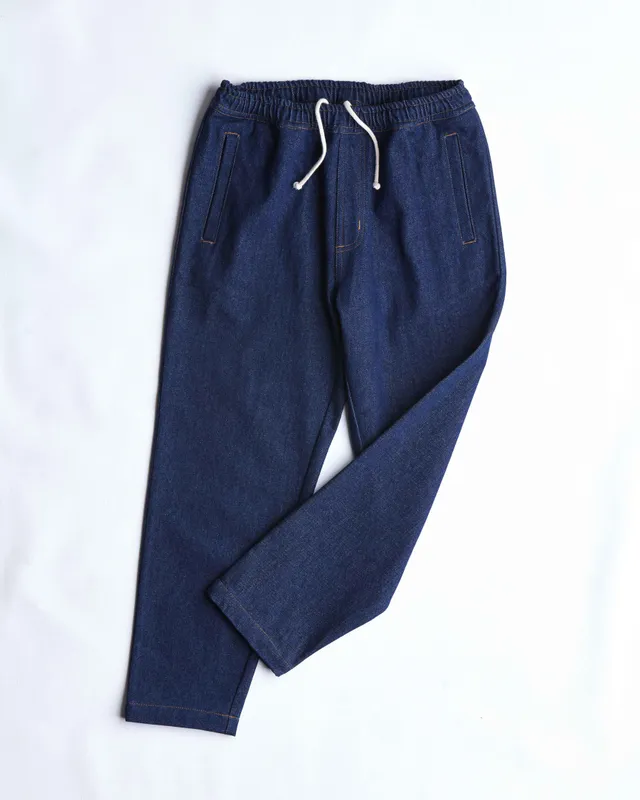arniko-pants-nigen-indigo-denim-hose-bio-baumwolle-unisex image 1