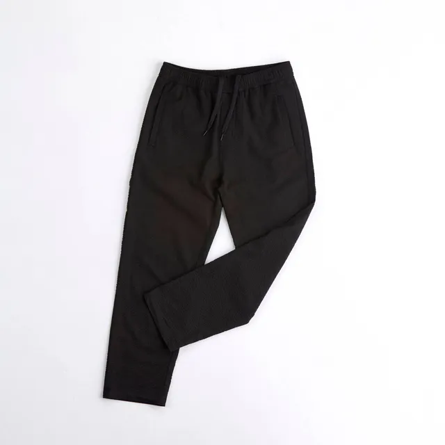 arniko-nigen-black-seersucker-hose-bio-baumwolle image 1