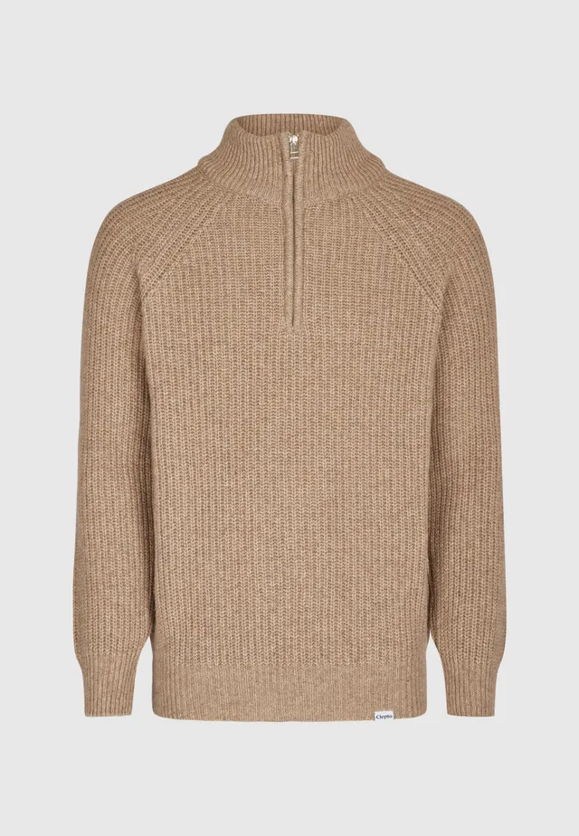 cleptomanicx-ribber-troyer-strickpullover-wollmix-recycelt image 1