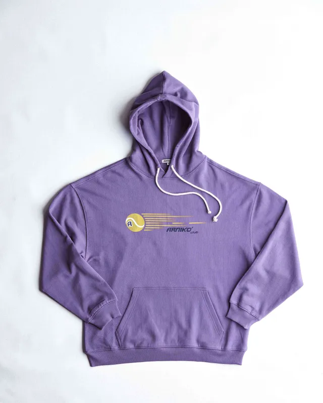 arniko-club-hoodie-grape-bio-baumwolle-unisex image 1