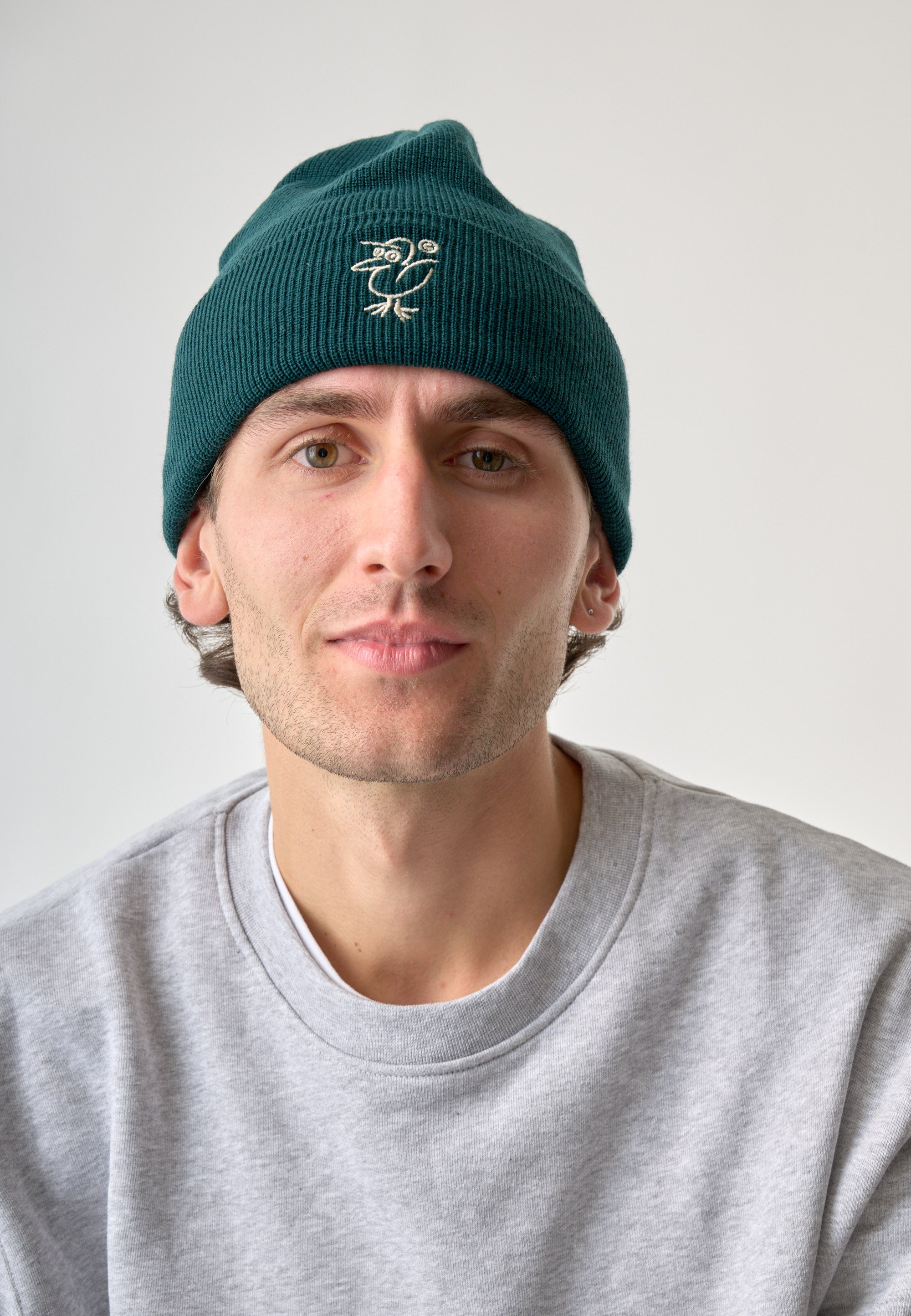 cleptomanicx-gull-beanie-sketch-m-tze-bestickt image 4