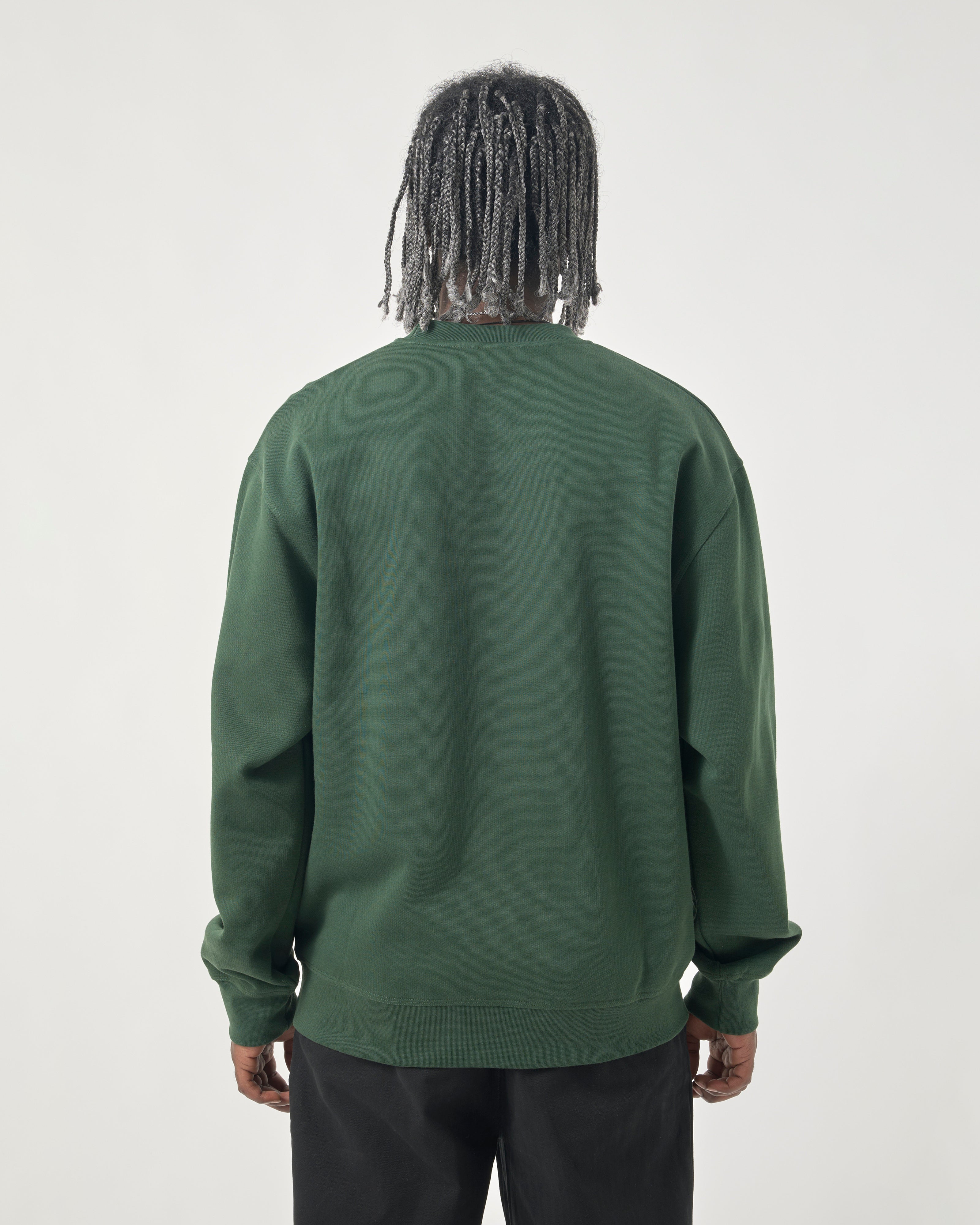 cleptomanicx-sketch-gull-crewneck-sweatshirt-boxy-fit image 5