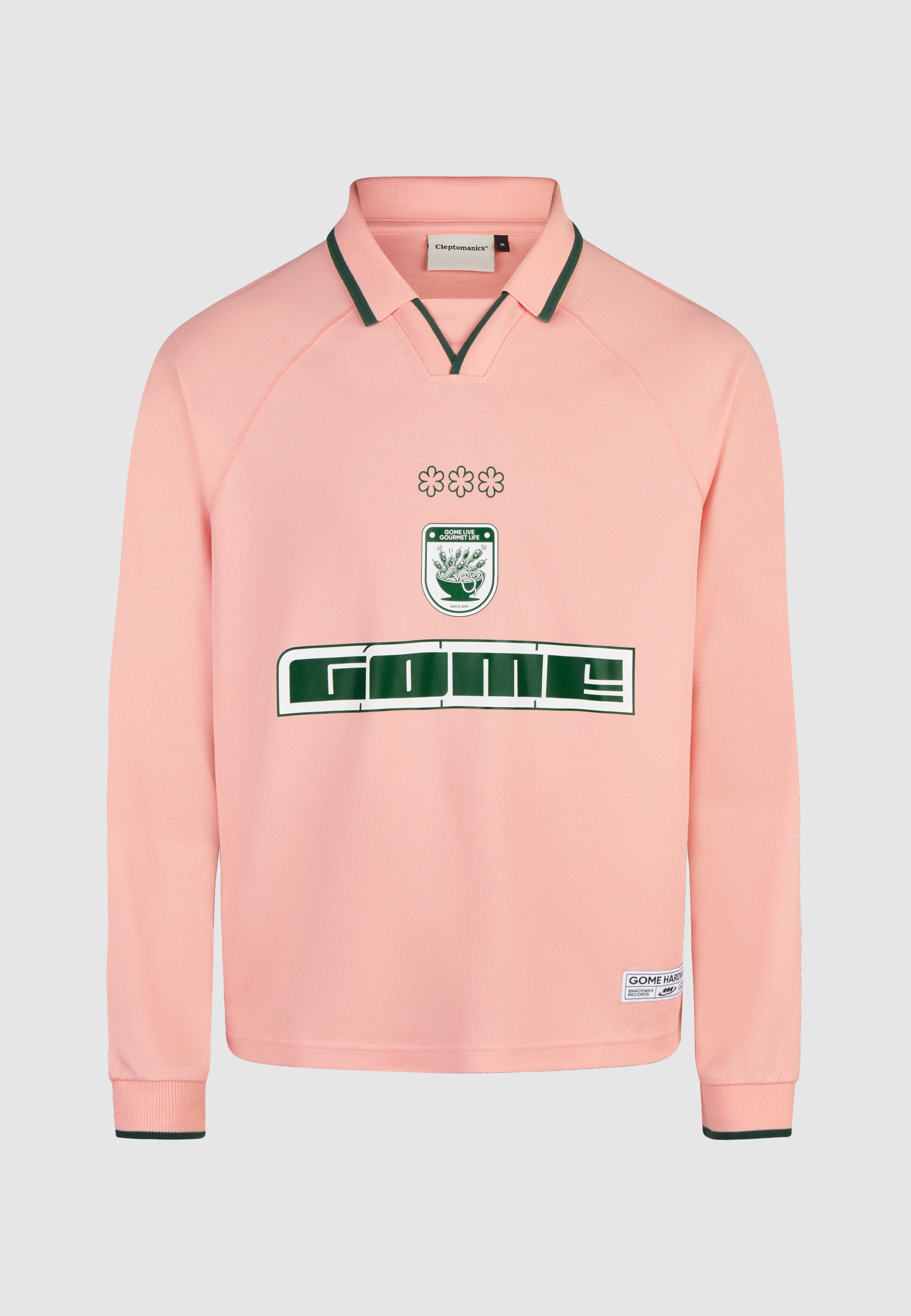 cleptomanicx-gome-trikot-longsleeve-shirt-rosa-classic-fit image 1