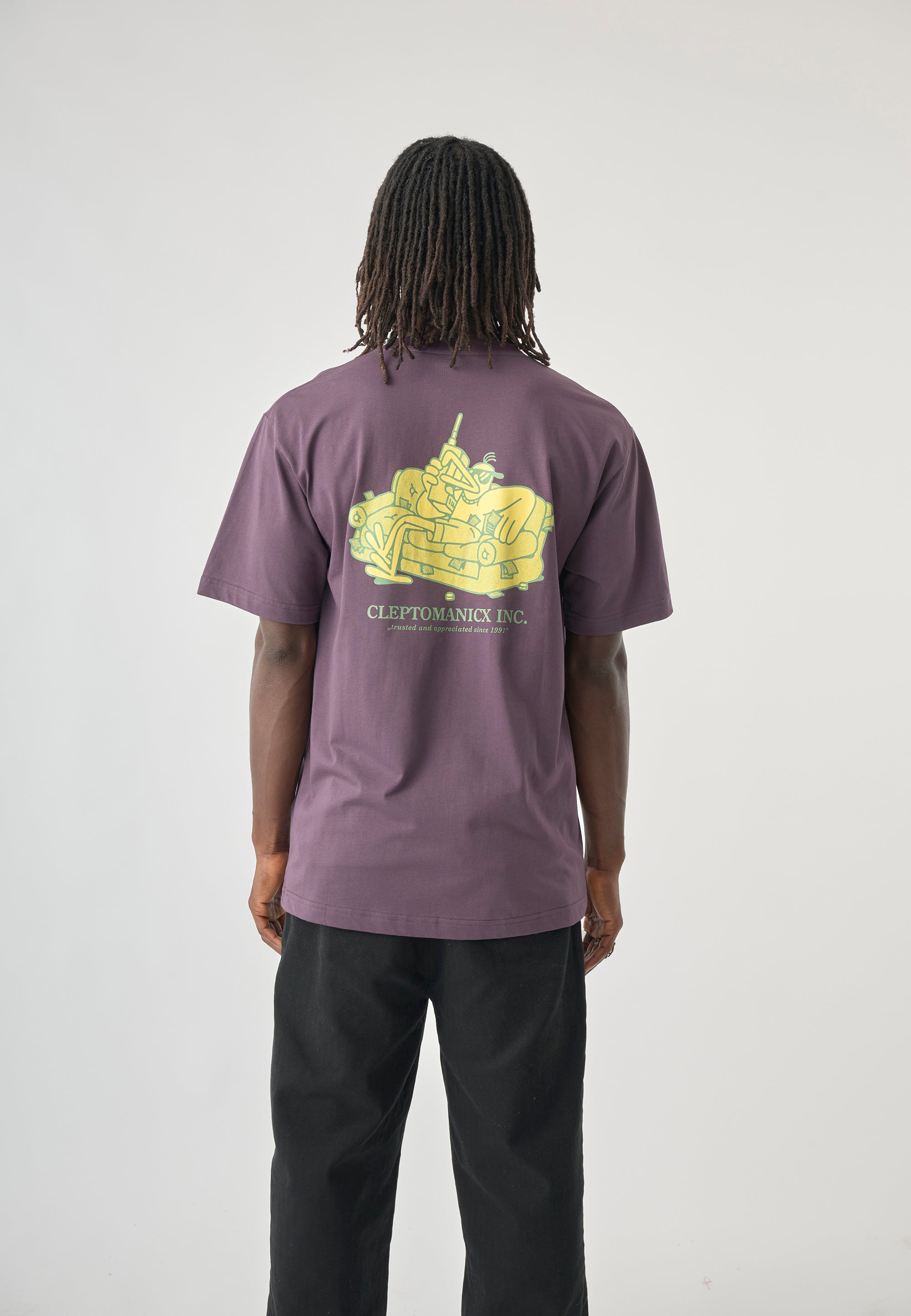 cleptomanicx-sofa-bank-classic-tee-t-shirt-bio-baumwolle image 3