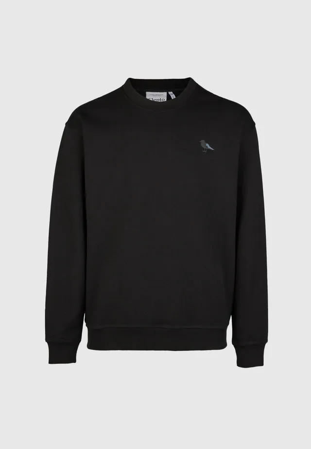 cleptomanicx-embro-gull-mono-crewneck-sweatshirt-bio-baumwolle image 1