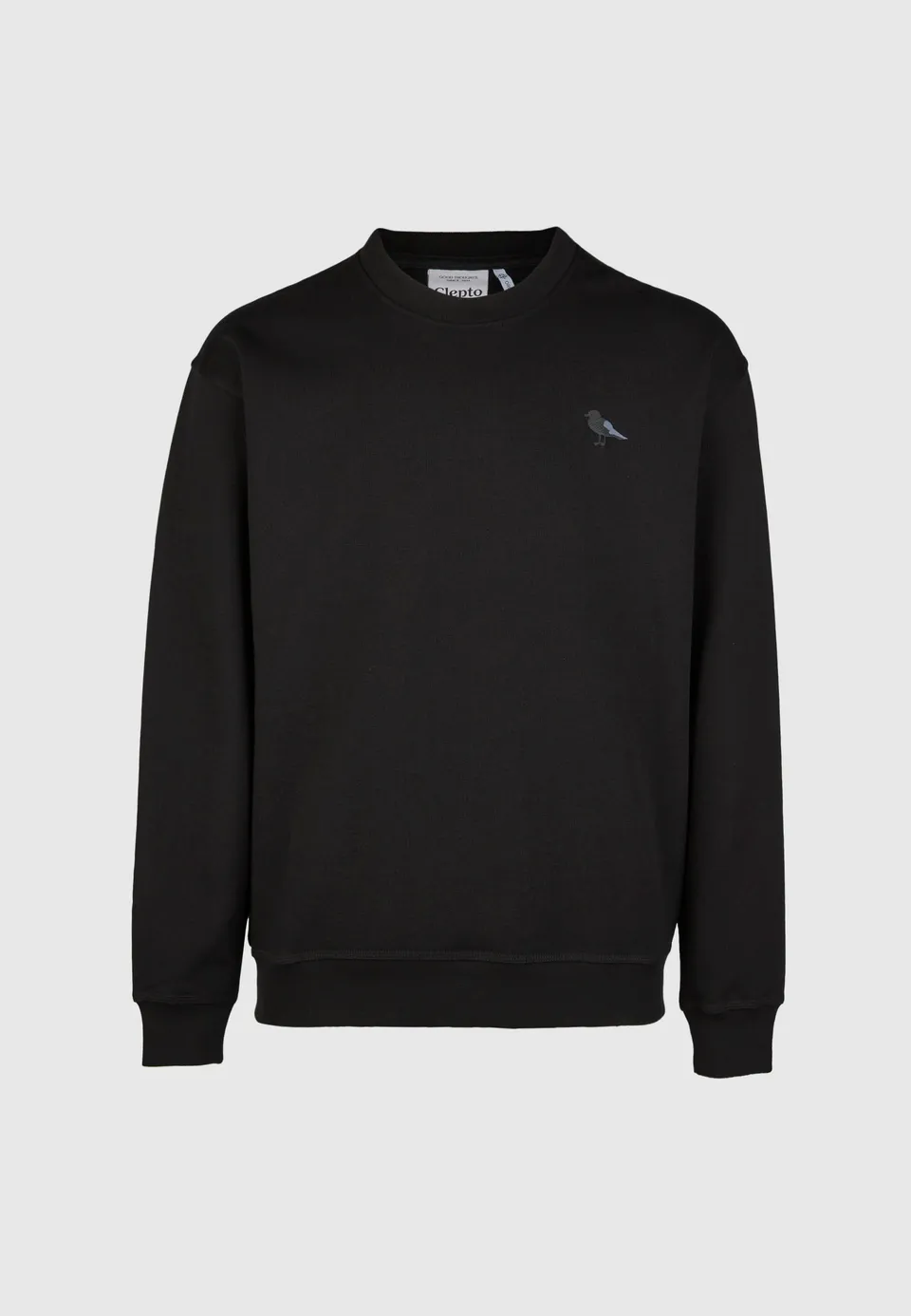 cleptomanicx-embro-gull-mono-crewneck-sweatshirt-bio-baumwolle image 1